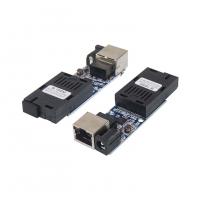 千兆1光1电迷你型光纤收发器主板20KM百兆光纤转换器PCBA板A/B端